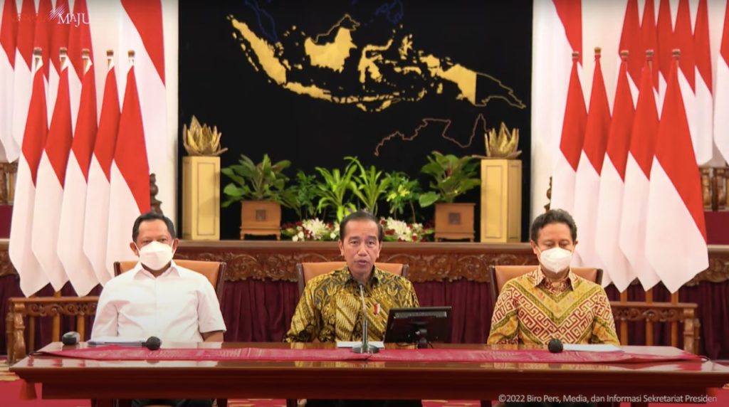 Presiden Jokowi Umumkan Pencabutan Kebijakan PPKM